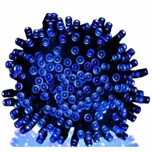 MOCNE NIEBIESKIE LAMPKI CHOINKOWE 500 LED ŚWIATEŁKA ZEWNĘTRZNE WEWNĘTRZNE na Arena.pl