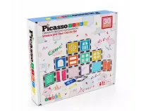 Klocki magnetyczne konstrukcyjne 30 el Picasso Tiles edukacyjne