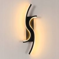 LAMPA SCIENNA LED KINKIET LINIOWA CZARNA NOWOCZESNA DO LOFT 12W 3000K