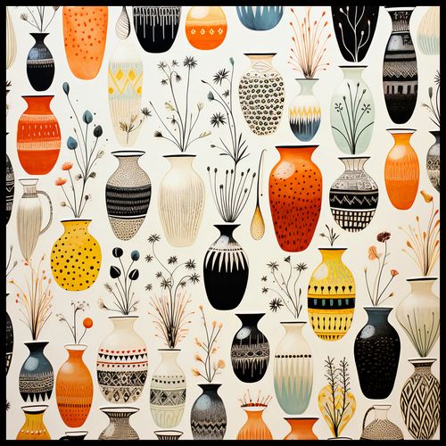 Plakat 70x70cm Symfonia Wazonów na Arena.pl