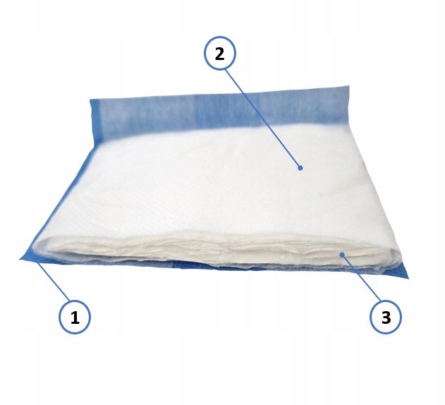 KOMPRESY OPATRUNKI WYSOKOCHŁONNE NIEJAŁOWE 15X20cm OPATRYWANIE RAN zdjęcie 4