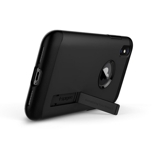 SPIGEN SLIM ARMOR Apple iPhone X - BLACK na Arena.pl