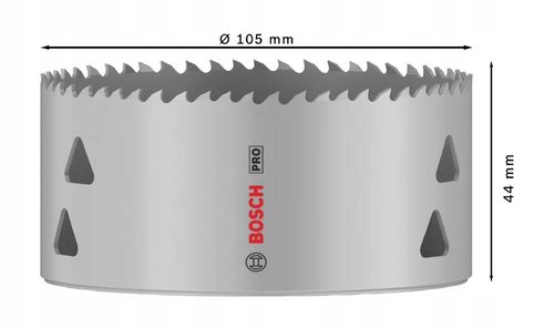 PIŁA OTWORNICA PRO MULTI MATERIAL 105 MM 2608901535 BOSCH na Arena.pl