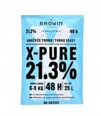 10X Drożdże Turbo X-Pure 25l mega efekt 135g