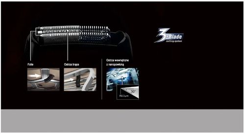 Panasonic ES-RT67-S503 Golarka Trymer 3 Ostrza na Arena.pl