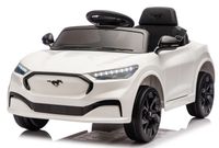 Auto na Akumulator MUSTANG 2x45W 24V5AH Ekoskóra Koła Eva Pilot Biały