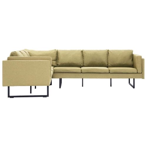 Sofa Narożna, Zielona, Materiałowa na Arena.pl