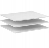 Półki do szafy Paula białe