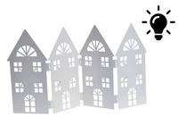 Domek metalowy ledowy