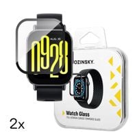 szkło hartowane do zegarka xiaomi redmi watch 5 active full glue - 2 szt.