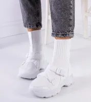 Białe sneakersy Saker 39