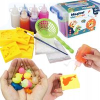 MASA PLASTYCZNA DLA DZIECI ŻEL DIY KREATYWNY AQUA PREZENT DZIEŃ DZIECKA