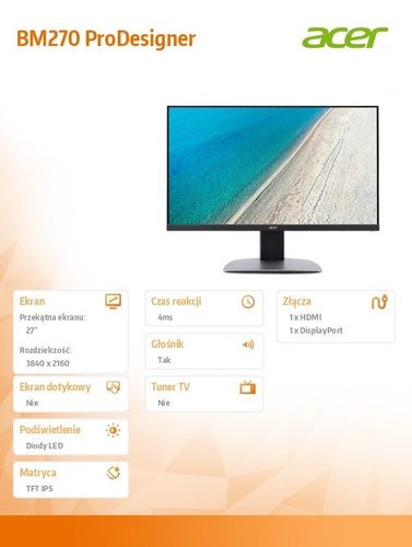 Monitor 27 BM270 ProDesigner na Arena.pl