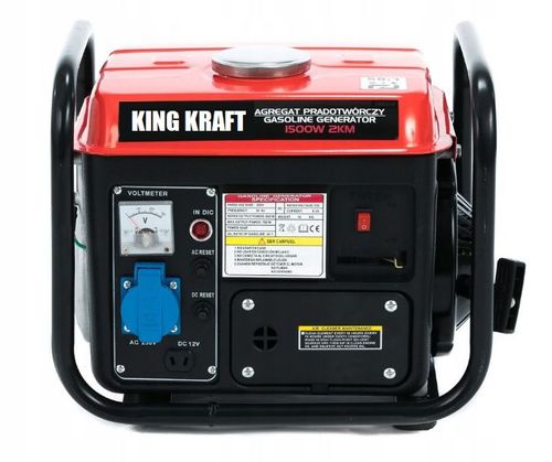 AGREGAT PRĄDOTWÓRCZY 1500W 2KM GENERATOR 230V 12V na Arena.pl