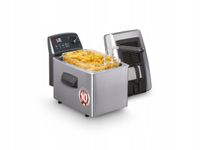 FRITEL TURBO SF4170 frytkownica, frytownica olejowa 3L 2400W, srebrna