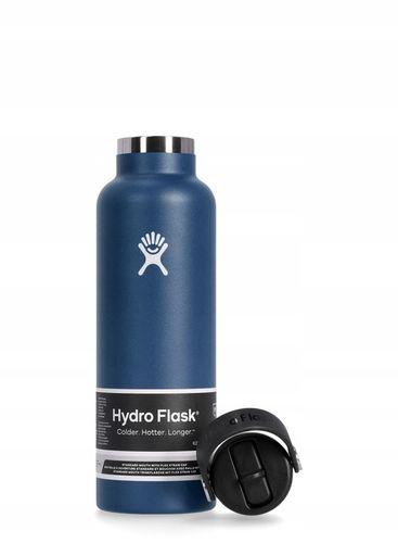 Butelka turystyczna Hydro Flask 21 Oz Standard Flex Straw Cap - indigo na Arena.pl