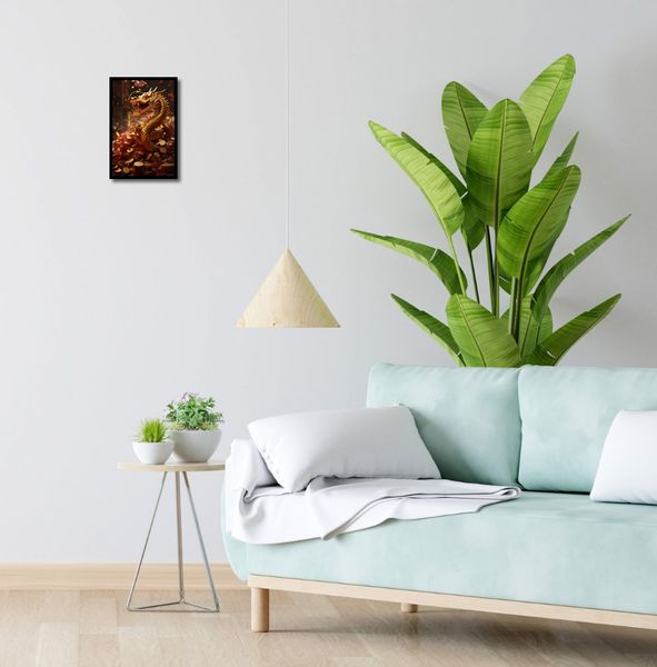 Plakat 20x30cm Smok Bogactwa zdjęcie 4