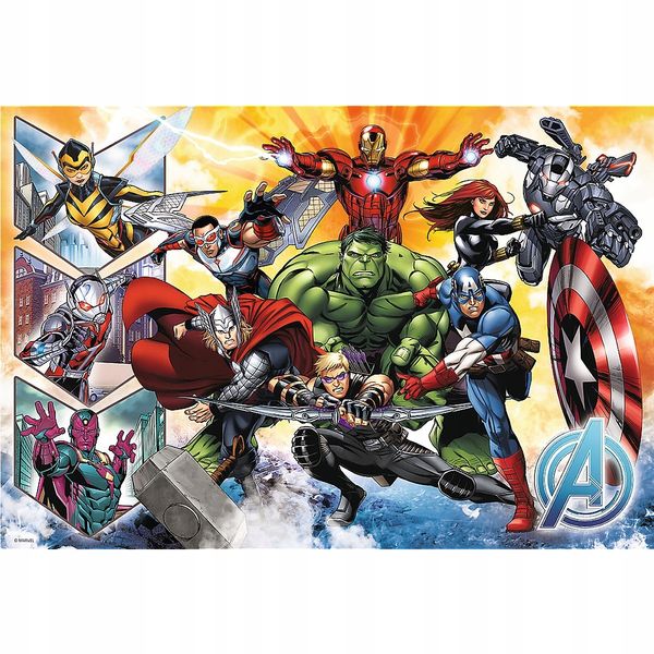 Puzzle 100 Siła Avengersów 4312 zdjęcie 2