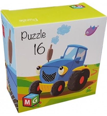 puzzle 16 elementów traktor zdjęcie 1