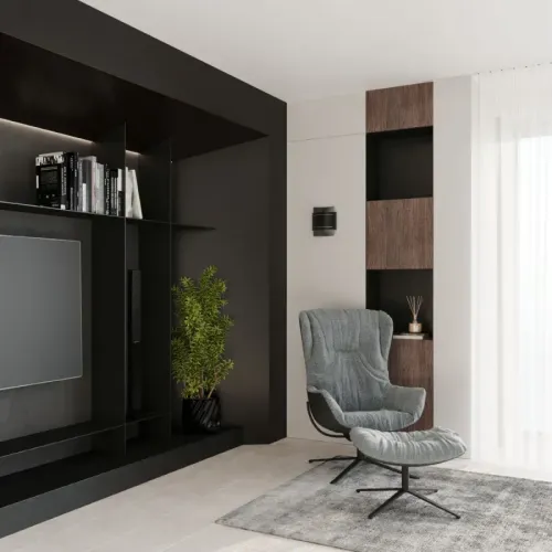 Kinkiet HESTIA czarny na Arena.pl