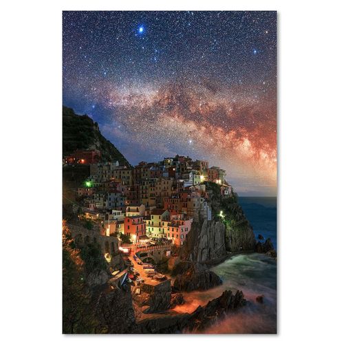 Deco Panel, Monterosso nocą 70x100 na Arena.pl