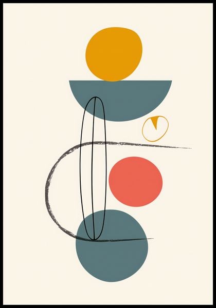 Plakat 68x98cm Równe Kompozycje zdjęcie 2