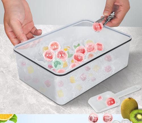 Foremka do Lodu z Pokrywką i Pojemnikiem na Lód i Szufelka i Szczypce na Arena.pl