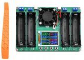Miernik Tester pojemności ogniw akumulatorów 4 x 18650 USB