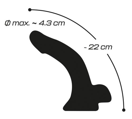 crystal clear curved dildo na Arena.pl