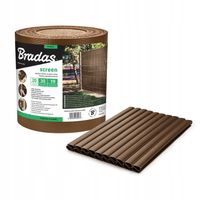 Taśma ogrodzeniowa panelowa 19cm x35m BRĄZOWA