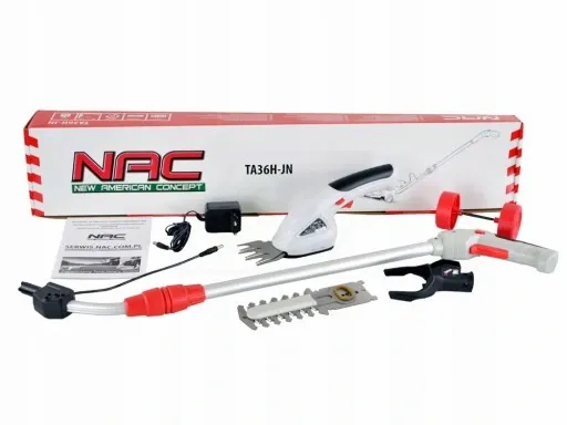 NOŻYCE DO TRAWY KRZEWÓW NAC TA36H-JN AKU Z RĄCZKĄ zdjęcie 11