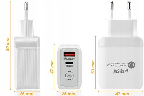 UNIWERSALNA ŁADOWARKA DO WSZYSTKICH URZĄDZEŃ USB C na Arena.pl