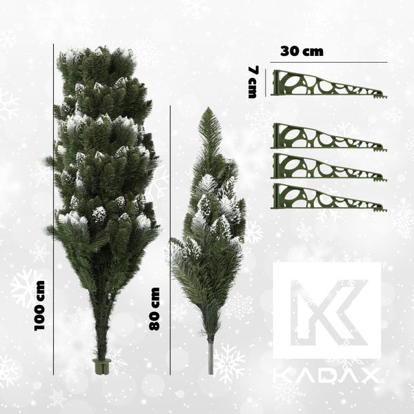 Choinka sztuczna Diamentowa 180 cm Sosna Piękna zdjęcie 4