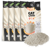 UNIQ PETS zwirek tofu naturalny ekologiczny biodegradowalny 4x2,5kg