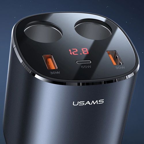 ROZGAŁĘŹNIK + ŁADOWARKA DO AUTA 2x USB USB-C 245W na Arena.pl