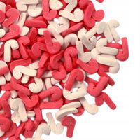 POSYPKA CUKROWA ŚWIĘTA Boże Narodzenie Laski Mikołaja Duże 50g