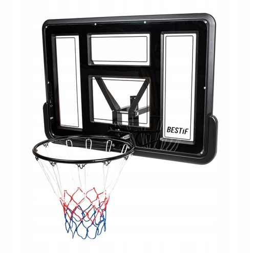DUŻA TABLICA DO KOSZYKÓWKI KOSZA TARCZA + OBRĘCZ ZESTAW BESTIF na Arena.pl