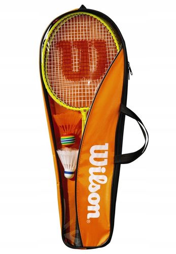 WILSON JUNIOR BADMINTON 2 RAKIETKI +LOTKI+TORBA na Arena.pl