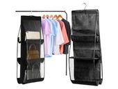 Organizer na torebki wiszący do szafy garderoby
