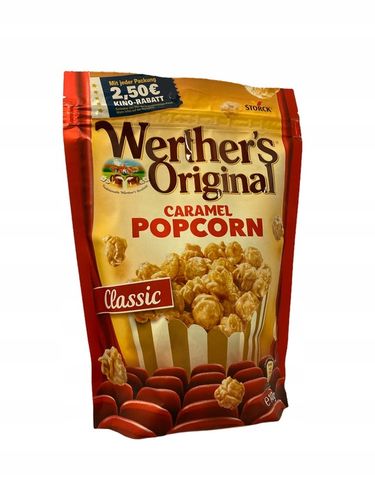 KARMELOWY POPCORN WERTHER'S ORIGINAL 3 x 140G na Arena.pl