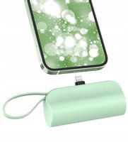 MINI POWER BANK 5000mAh KIESZONKOWY POWERBANK PRZENOŚNA ŁADOWARKA PORT