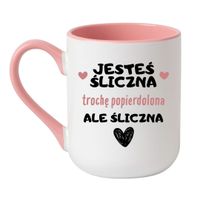 Elegant Biało-Różowy 330 ml