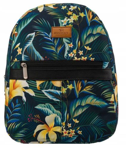 wzorzysty, miejski plecak damski - rovicky na Arena.pl