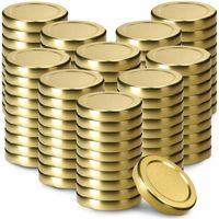 Zakrętki Do Słoików Butelek Wieczka 100 szt fi 53