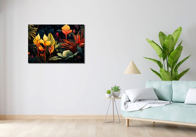 Obraz 90x60cm Tropikalna Symfonia zdjęcie 2