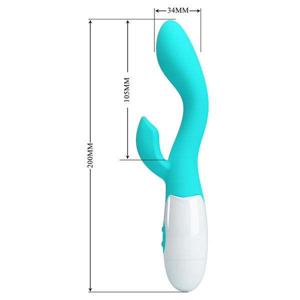 Pretty Love - Brighty Light Blue, 30 Vibration Functions zdjęcie 8