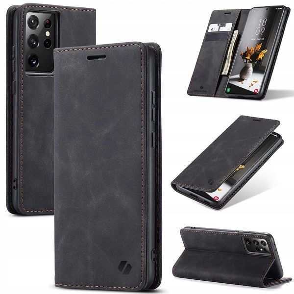 Spacecase Wallet Galaxy S21 Ultra Black zdjęcie 11