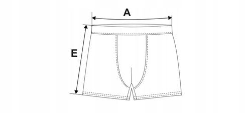Męskie Bokserki NETi z Szeroką Gumą Bawełniane Dopasowany Krój 4-Pak na Arena.pl
