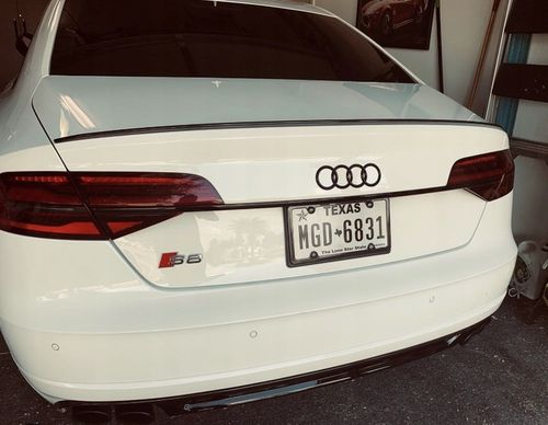 Emblematy Audi Czarne komplet Przód Tył A3, A4 B6, A6 273mm 192mm na Arena.pl