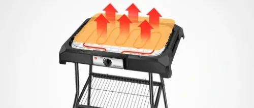 GRILL ELEKTRYCZNY STOJĄCY na BALKON TARAS OGRODU na Arena.pl